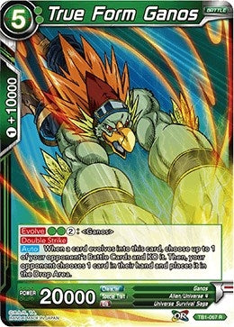 Image for True Form Ganos (Tournament of Power) (TB1-067) - Dragon Ball Super: Masters