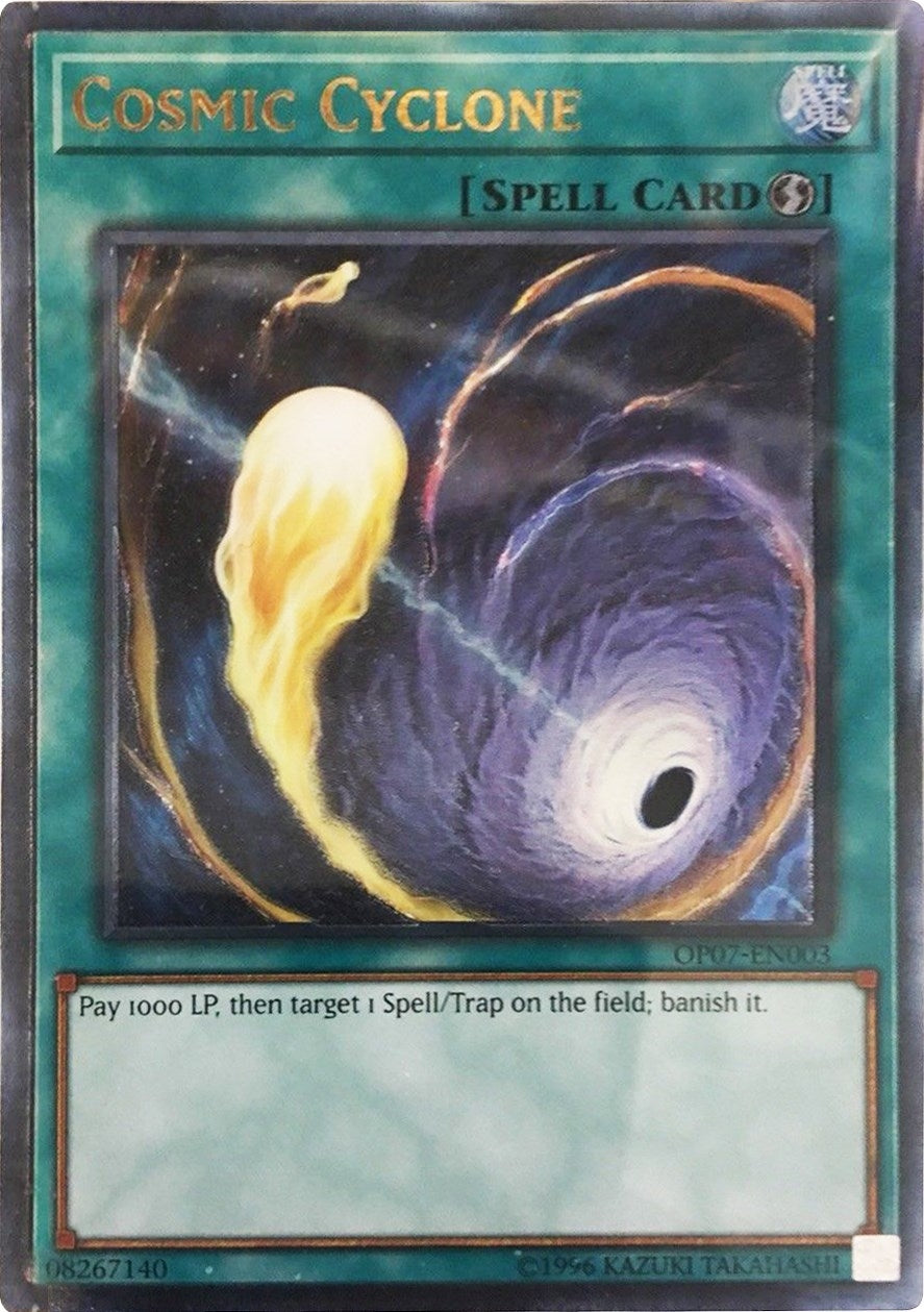 Image for Cosmic Cyclone (UTR) (OTS Tournament Pack 7) (OP07-EN003) - YuGiOh