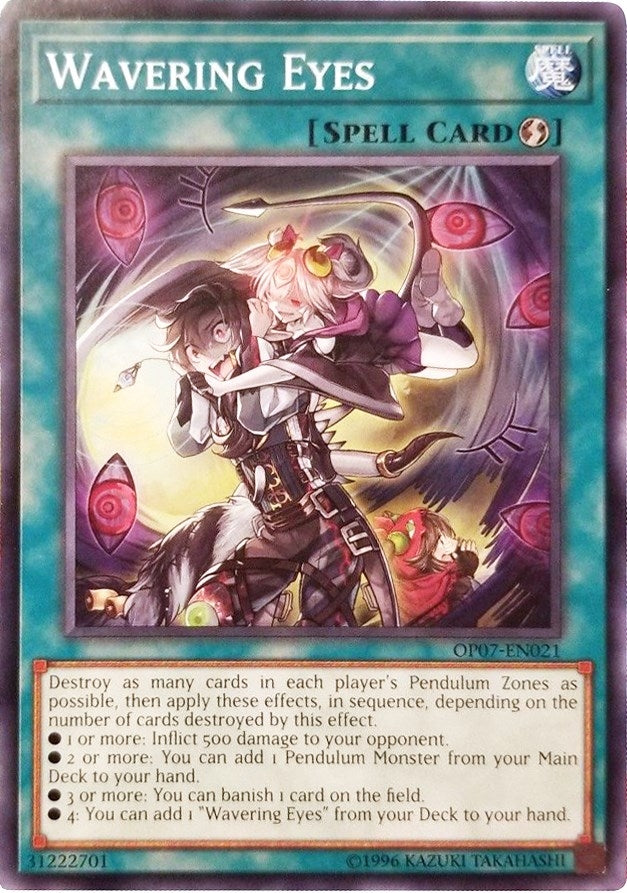 Image for Wavering Eyes (OTS Tournament Pack 7) (OP07-EN021) - YuGiOh