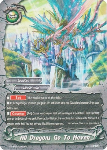 Image for All Dragons Go To Haven (Buddy Legends) (X2-BT01/0061EN) - Future Card BuddyFight