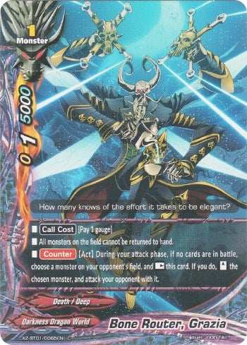Image for Bone Router, Grazia (Buddy Legends) (X2-BT01/0065EN) - Future Card BuddyFight