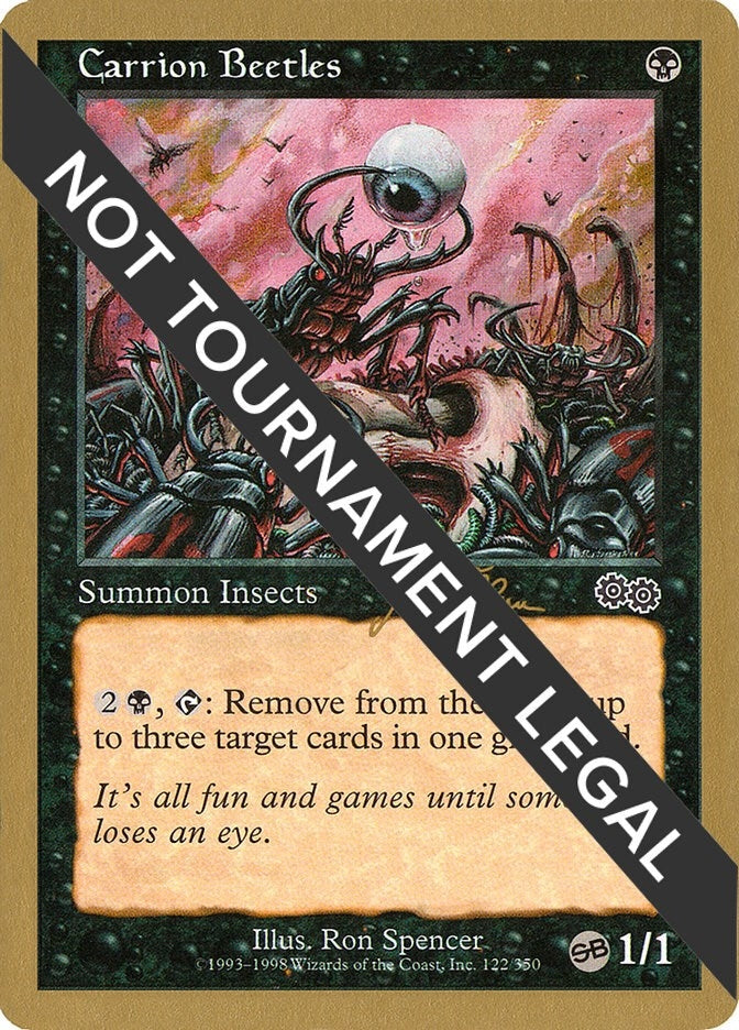 Image for Carrion Beetles - 1999 Jakub Slemr (USG) (SB) (World Championship Decks) - Magic: The Gathering