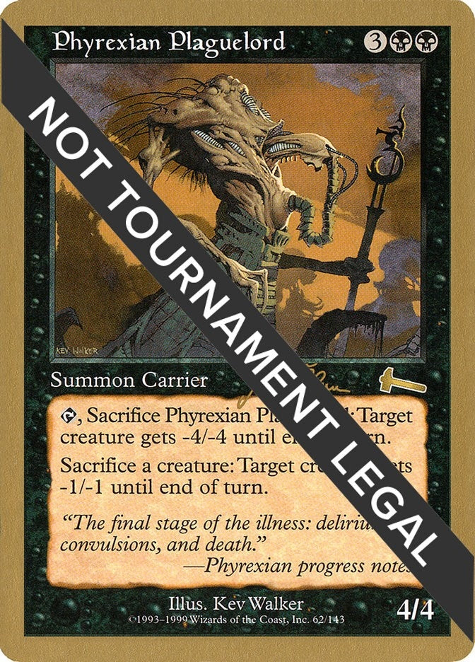 Image for Phyrexian Plaguelord - 1999 Jakub Slemr (ULG) (World Championship Decks) - Magic: The Gathering