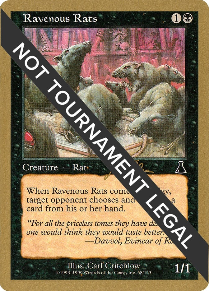 Image for Ravenous Rats - 1999 Jakub Slemr (UDS) (World Championship Decks) - Magic: The Gathering