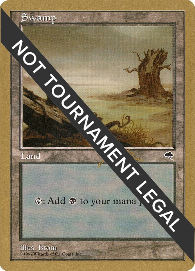 Image for Swamp (Horizontal Log) - 1999 Jakub Slemr (TMP) (World Championship Decks) - Magic: The Gathering