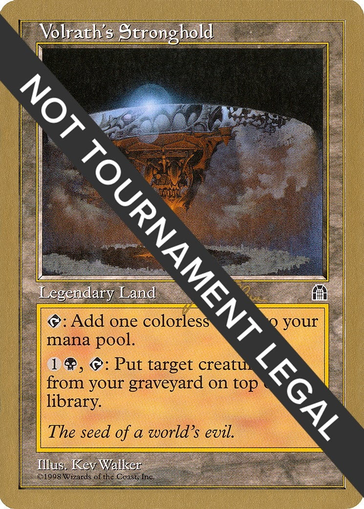 Image for Volrath's Stronghold - 1999 Jakub Slemr (STH) (World Championship Decks) - Magic: The Gathering