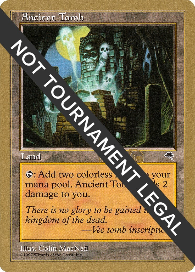 Image for Ancient Tomb - 1999 Mark Le Pine (TMP) (World Championship Decks) - Magic: The Gathering