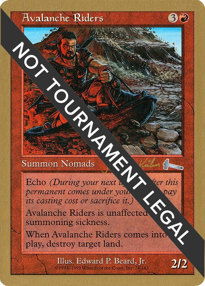 Image for Avalanche Riders - 1999 Mark Le Pine (ULG) (World Championship Decks) - Magic: The Gathering