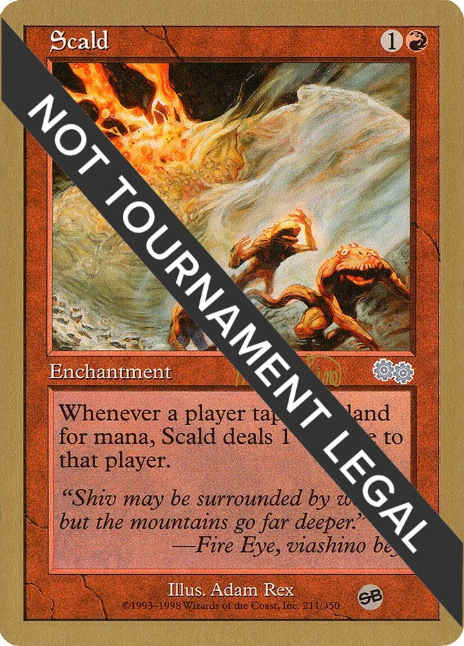 Image for Scald - 1999 Mark Le Pine (USG) (SB) (World Championship Decks) - Magic: The Gathering