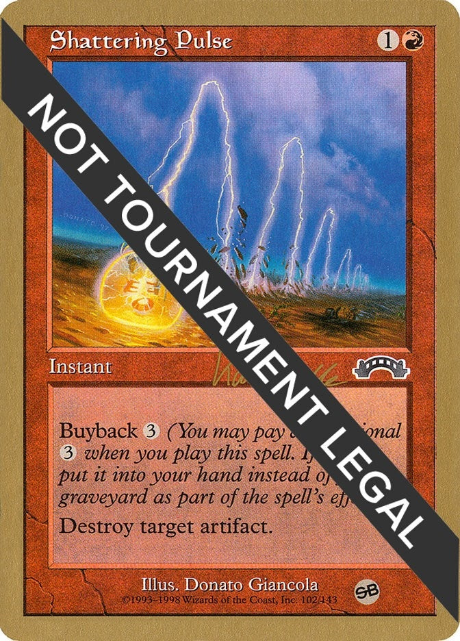Image for Shattering Pulse - 1999 Mark Le Pine (EXO) (SB) (World Championship Decks) - Magic: The Gathering