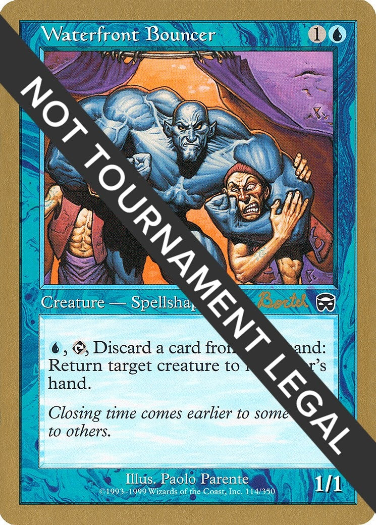 Image for Waterfront Bouncer - 2001 Alex Borteh (MMQ) (World Championship Decks) - Magic: The Gathering