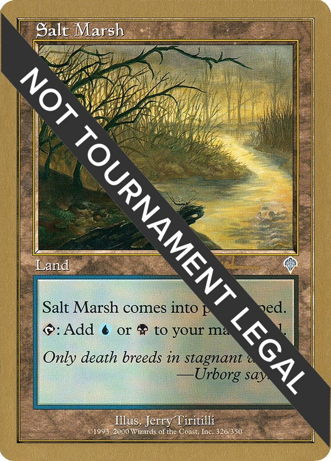 Image for Salt Marsh - 2001 Antoine Ruel (INV) (World Championship Decks) - Magic: The Gathering