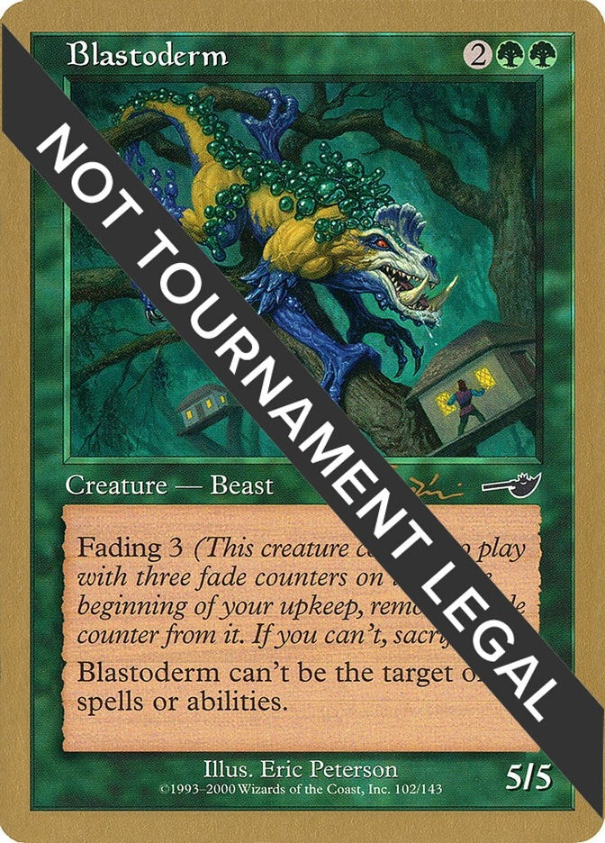 Image for Blastoderm - 2001 Jan Tomcani (NMS) (World Championship Decks) - Magic: The Gathering