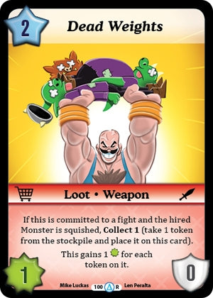 Image for Dead Weights (Season 1) (100) - Munchkin CCG