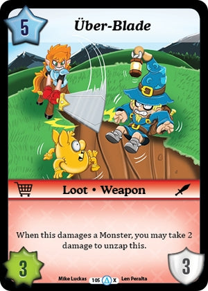 Image for Uber-Blade (Season 1) (105) - Munchkin CCG