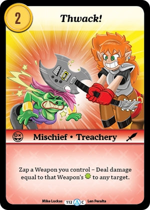 Image for Thwack! (Season 1) (112) - Munchkin CCG