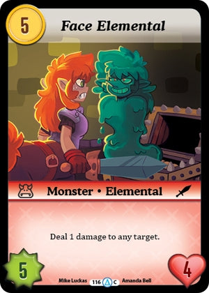 Image for Face Elemental (Season 1) (116) - Munchkin CCG