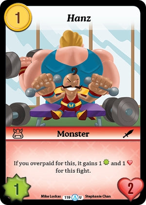 Image for Hanz (Season 1) (119) - Munchkin CCG