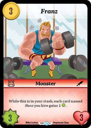 Image for Franz (Season 1) (121) - Munchkin CCG