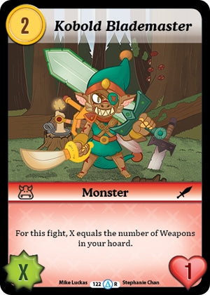 Image for Kobold Blademaster (Season 1) (122) - Munchkin CCG