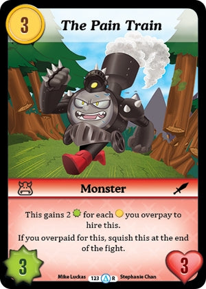 Image for The Pain Train (Season 1) (123) - Munchkin CCG
