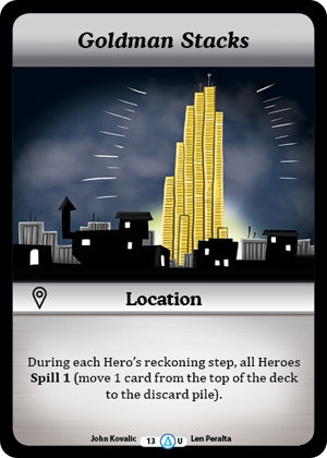 Image for Goldman Stacks (Season 1) (13) - Munchkin CCG