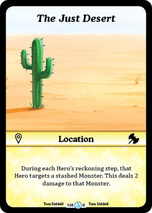 Image for The Just Desert (Season 1) (130) - Munchkin CCG