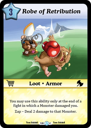 Image for Robe of Retribution (Season 1) (135) - Munchkin CCG