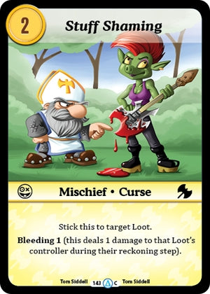Image for Stuff Shaming (Season 1) (143) - Munchkin CCG