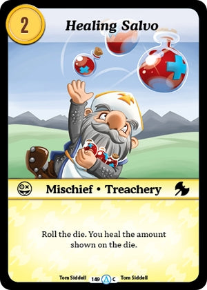 Image for Healing Salvo (Season 1) (149) - Munchkin CCG