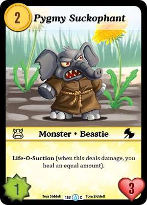 Image for Pygmy Suckophant (Season 1) (153) - Munchkin CCG