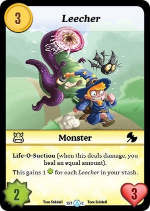 Image for Leecher (Season 1) (157) - Munchkin CCG