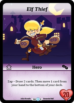 Image for Elf Thief (Alt 1) (Season 1) (164) - Munchkin CCG