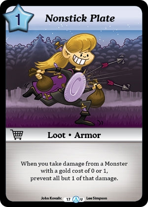 Image for Nonstick Plate (Season 1) (17) - Munchkin CCG