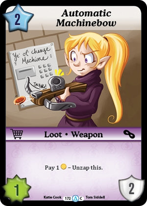 Image for Automatic Machinebow (Season 1) (172) - Munchkin CCG
