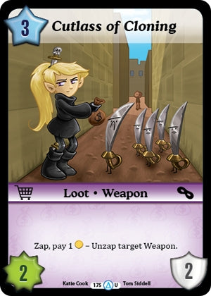 Image for Cutlass of Cloning (Season 1) (175) - Munchkin CCG