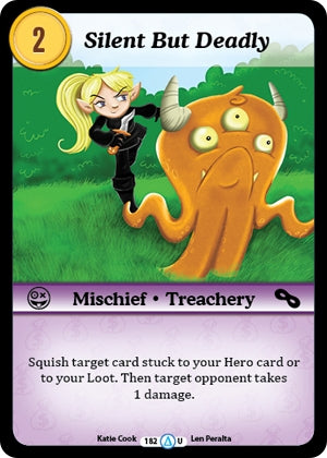 Image for Silent But Deadly (Season 1) (182) - Munchkin CCG