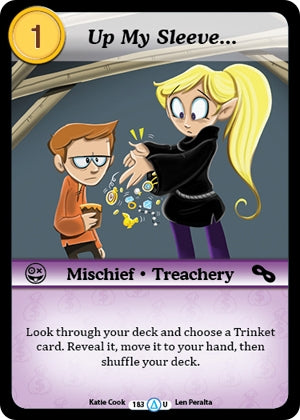 Image for Up My Sleeve... (Season 1) (183) - Munchkin CCG