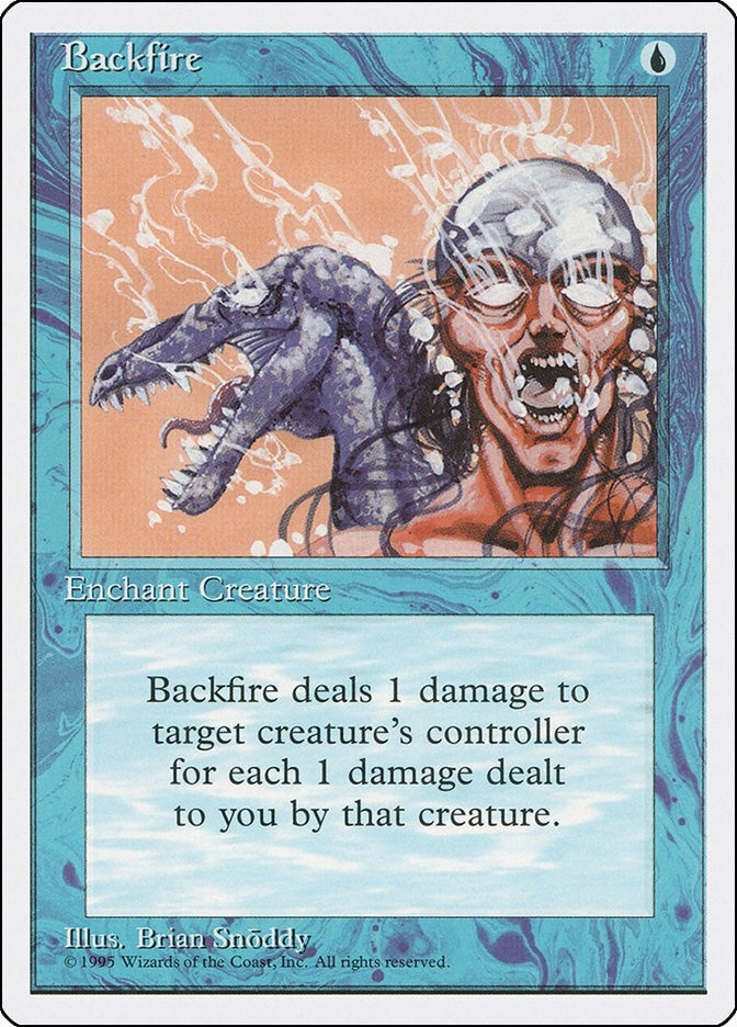 Image for Backfire (Fourth Edition) - Magic: The Gathering