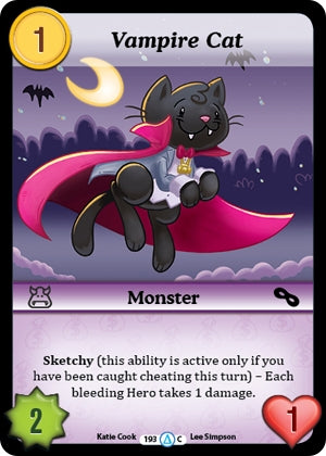Image for Vampire Cat (Season 1) (193) - Munchkin CCG