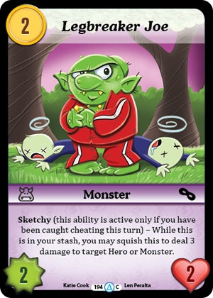 Image for Legbreaker Joe (Season 1) (194) - Munchkin CCG
