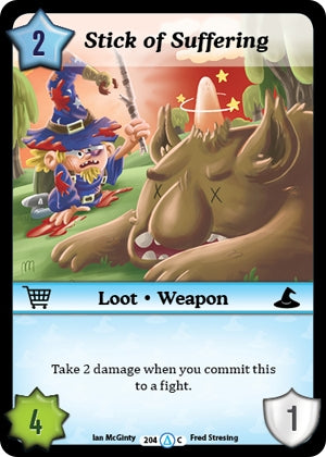 Image for Stick of Suffering (Season 1) (204) - Munchkin CCG