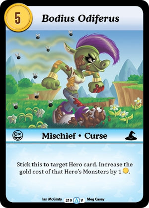 Image for Bodius Odiferus (Season 1) (210) - Munchkin CCG