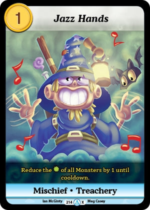 Image for Jazz Hands (Alt 1) (Season 1) (214) - Munchkin CCG