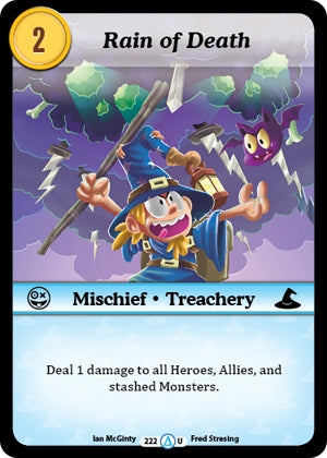 Image for Rain of Death (Season 1) (222) - Munchkin CCG