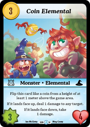 Image for Coin Elemental (Season 1) (229) - Munchkin CCG