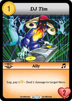 Image for DJ Tim (Season 1) (233) - Munchkin CCG