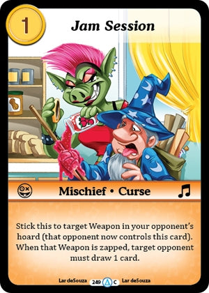 Image for Jam Session (Season 1) (249) - Munchkin CCG