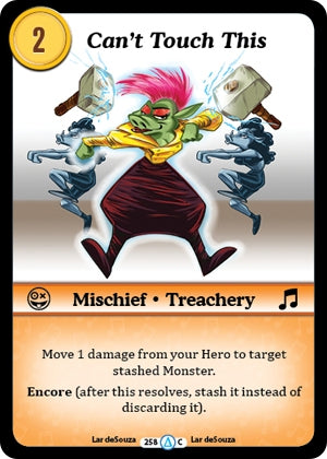 Image for Can't Touch This (Season 1) (258) - Munchkin CCG