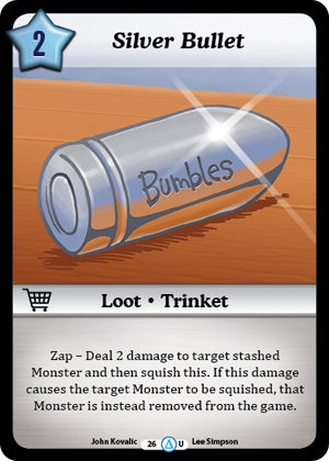 Image for Silver Bullet (Season 1) (26) - Munchkin CCG